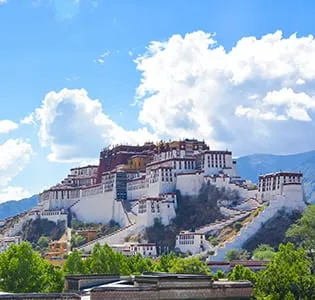 布达拉宫-西藏拉萨标志性建筑-世界文化遗产